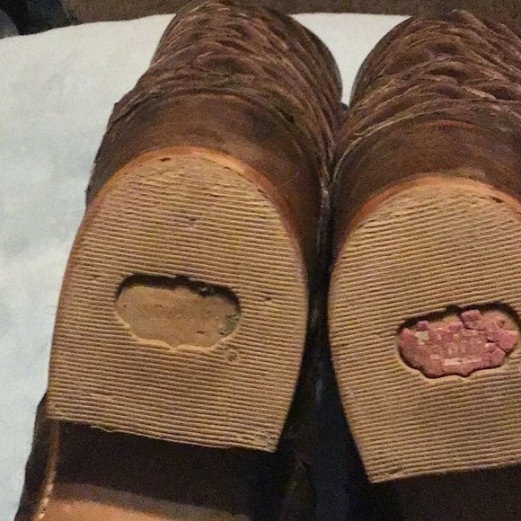 Nocona Cowboy brown boots size 8.5 - Picture 6 of 10